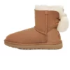 Botte UGG MINI BALEY FUZZY BOW -Pegashoes Shop botte ugg mini baley fuzzy bow