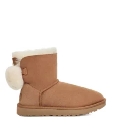 Botte UGG MINI BALEY FUZZY BOW -Pegashoes Shop botte ugg mini baley fuzzy bow 3