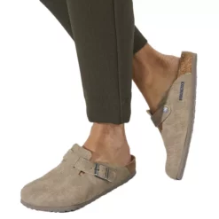 Chausson Mule Birkenstock BOSTON SYN -Pegashoes Shop chausson mule birkenstock boston syn 5