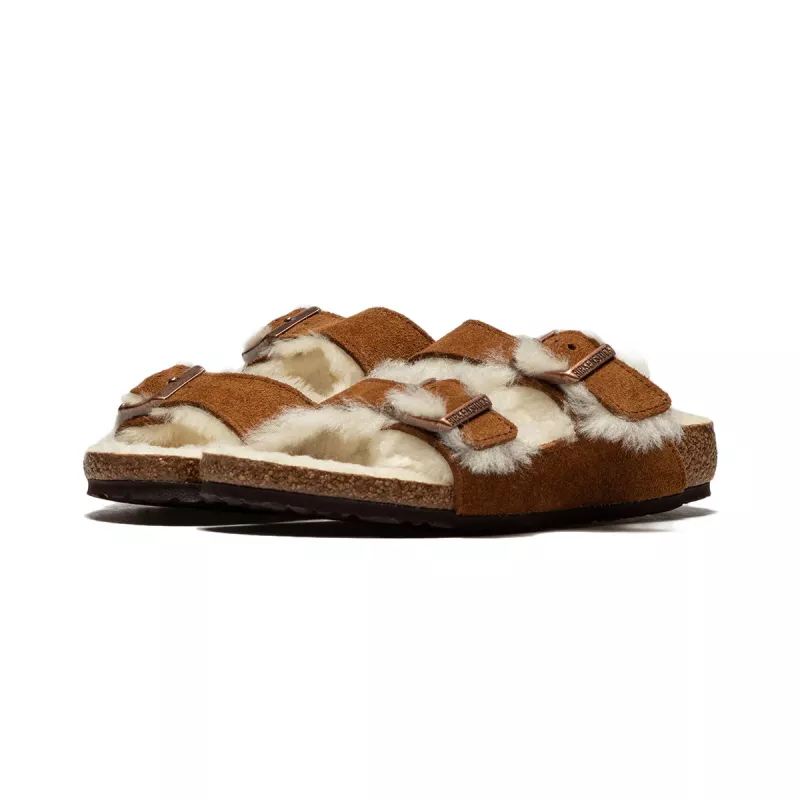 Sandale Birkenstock Arizona Shearling Cadet 5 Sandale Birkenstock Arizona Shearling Cadet – Image 3