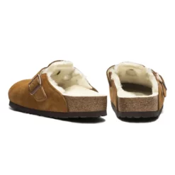 Sandale Birkenstock BOSTON VL SHEARLING -Pegashoes Shop sandale birkenstock boston vl shearling 4